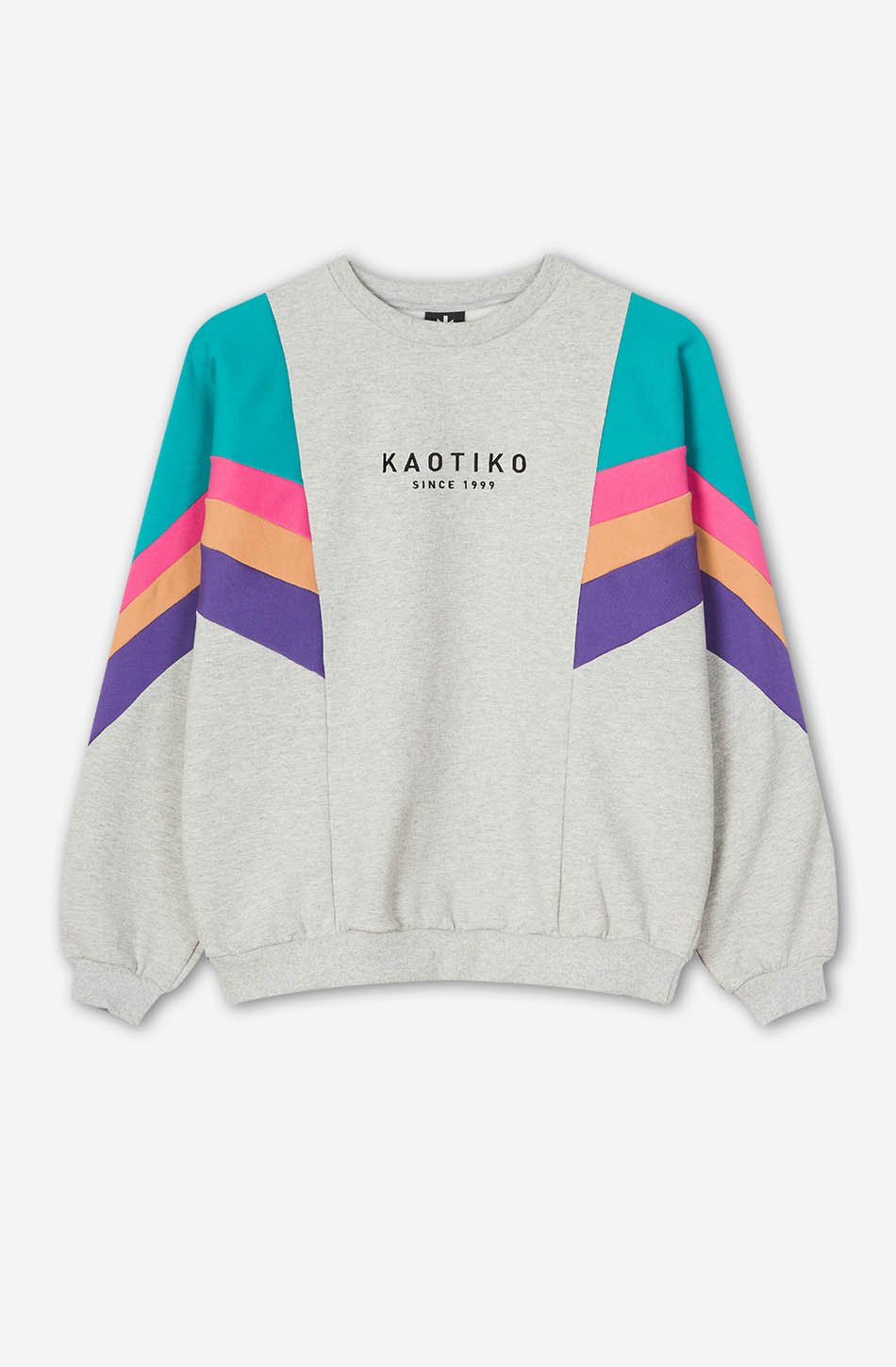 Grey/ Emerald/ Fuchsia Ginger Sweatshirt