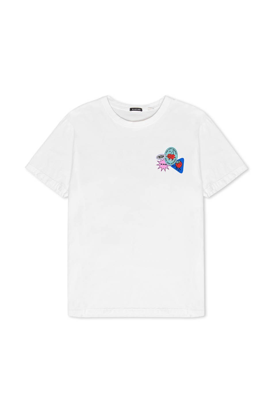 Washed Fresh White T-Shirt