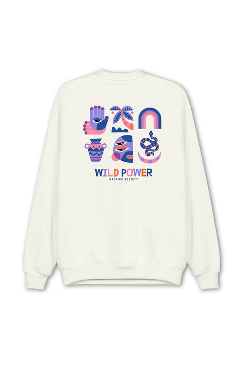 Wild Power Organic Cotton Sweatshirt