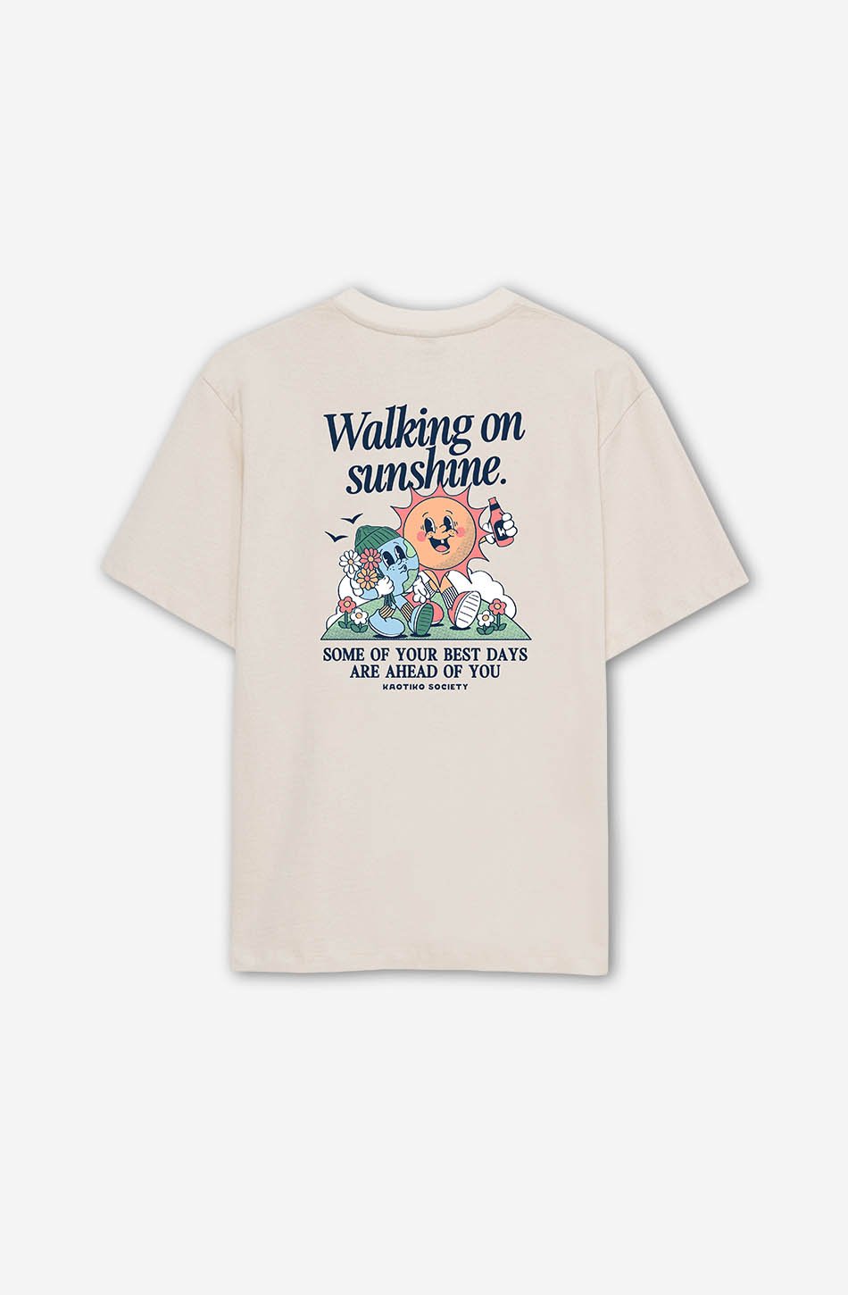 Tabacco Walking On Sunshine Organic Cotton T-shirt