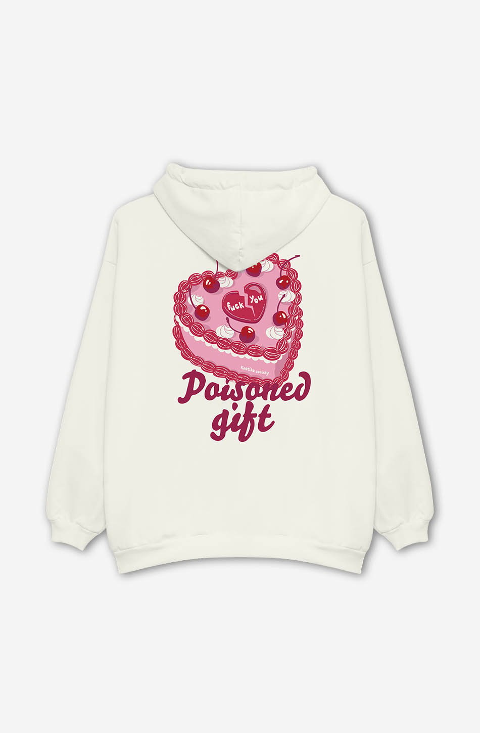 Poisoned Gift Ivory Sweatshirt