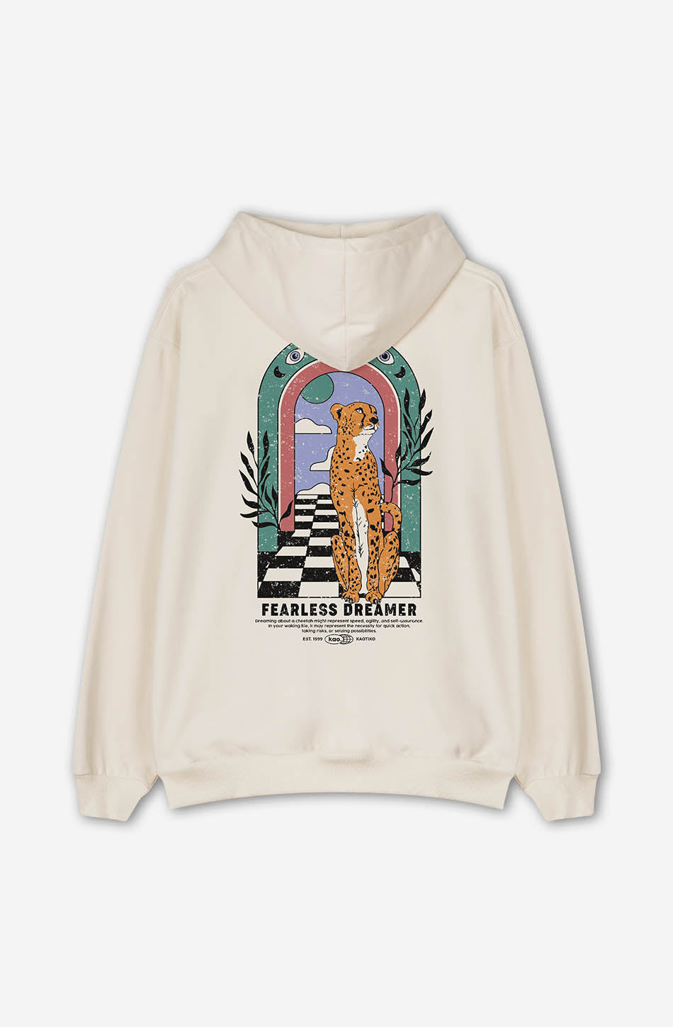 Sweatshirt ivoire Fearless Dreamer