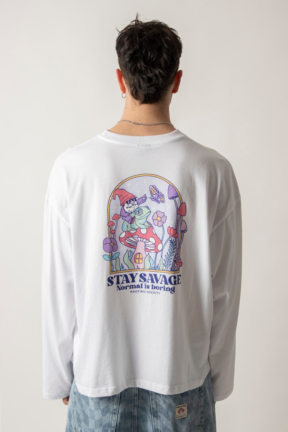 Stay Savage White T-shirt