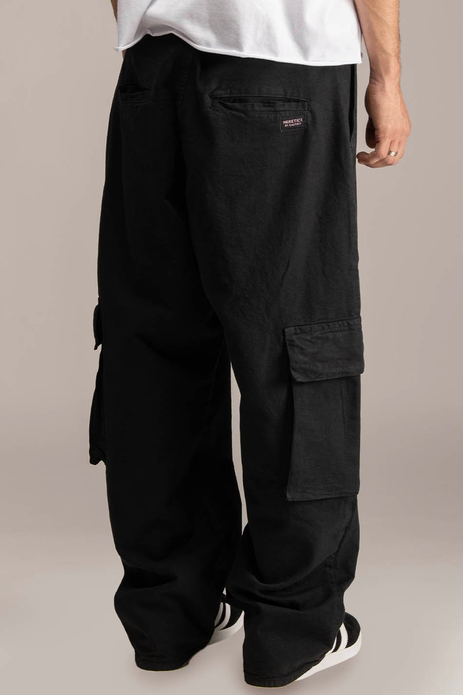 Team Heretics Relaxed Canvas Cargo Trousers