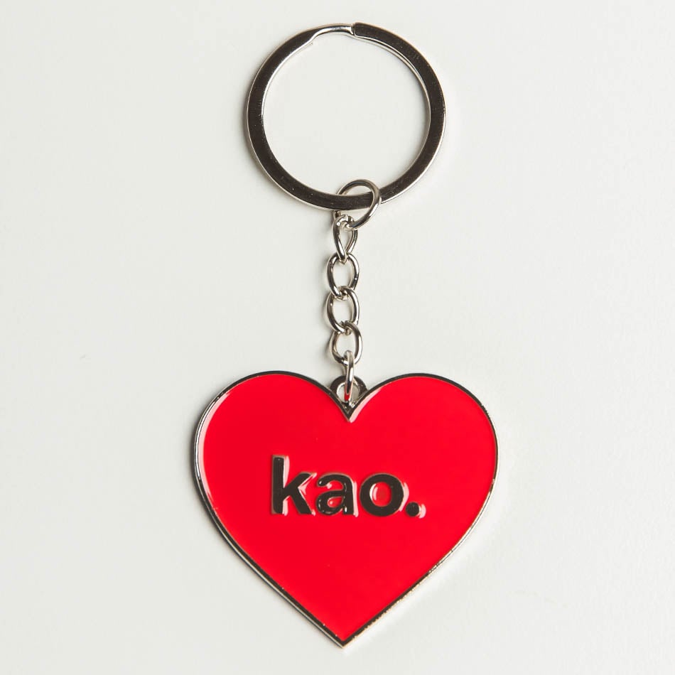 Red Heart Kao Keychain